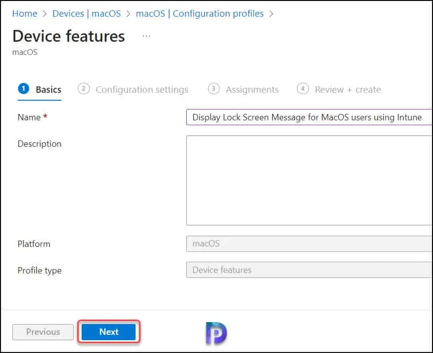 Display Lock Screen Message for MacOS Users using Intune 3 Display Lock Screen Message for MacOS users using Intune