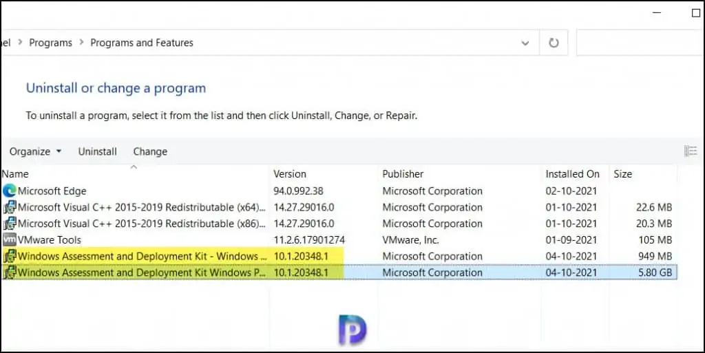 Download and Install ADK for Windows Server 2022 11 Windows Server 2022 ADK Version