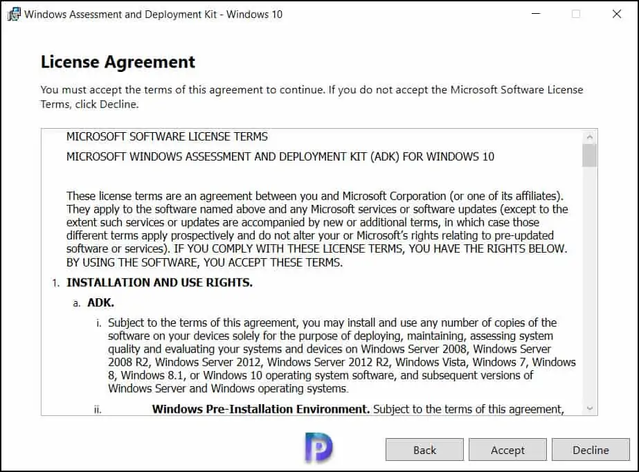 Download and Install ADK for Windows Server 2022 3 Windows Server 2022 ADK installation