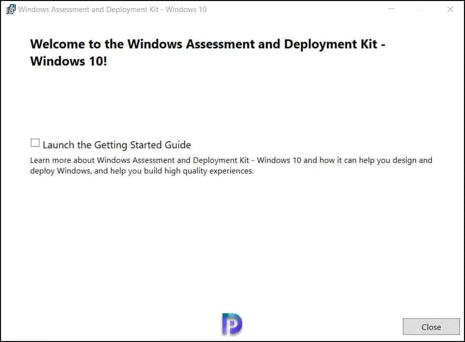 Download and Install ADK for Windows Server 2022 5 Install Windows ADK for Windows Server 2022