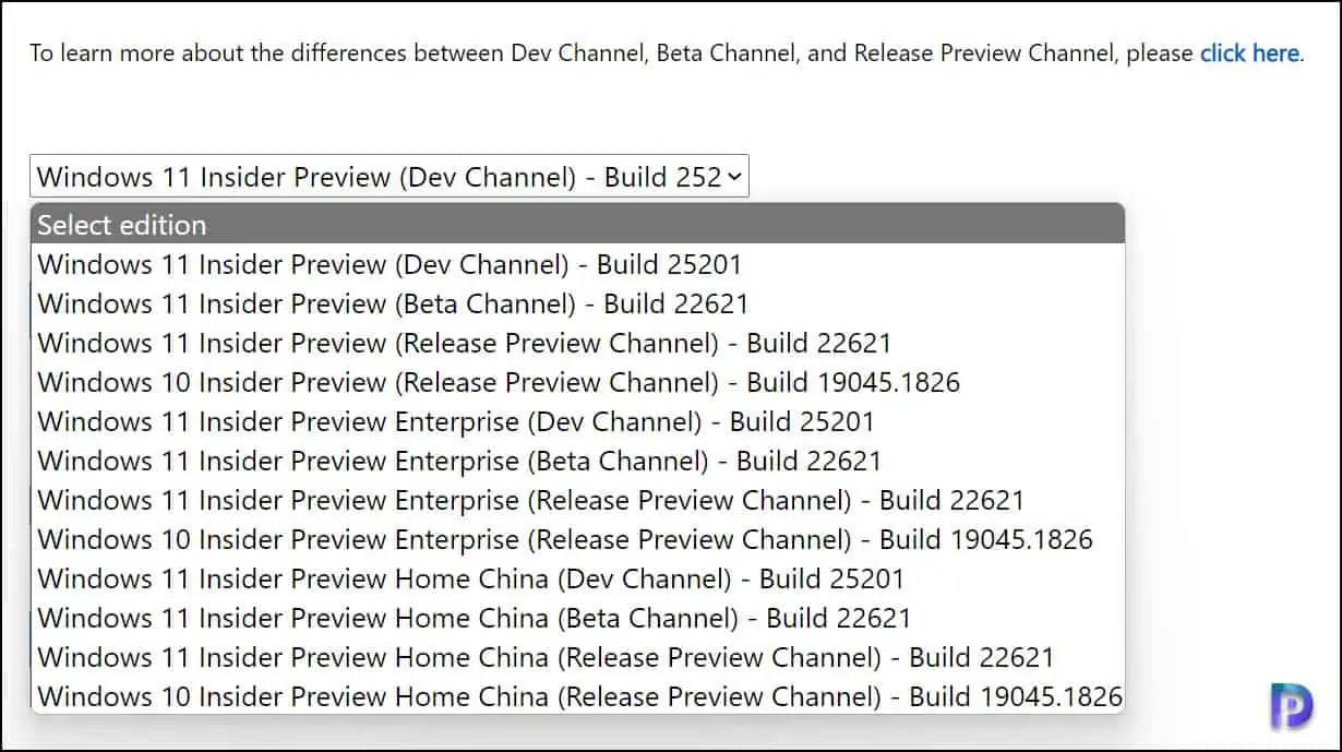 3 Ways to Fix This Build of Windows will expire soon Error 6 Download Windows Insider Preview ISO Snap1