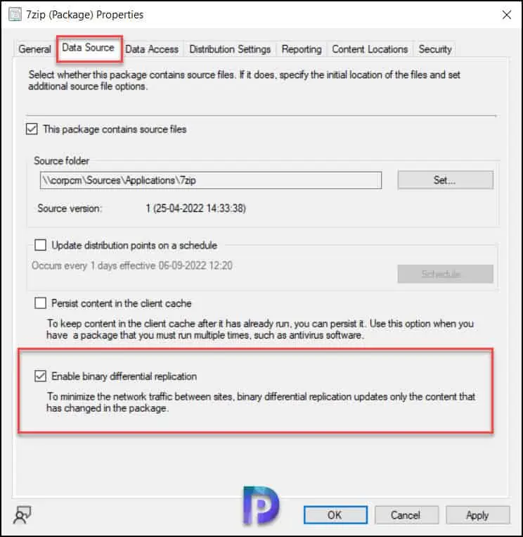 How to Enable Binary Differential Replication in SCCM 1 Enable Binary Differential Replication in SCCM for Packages