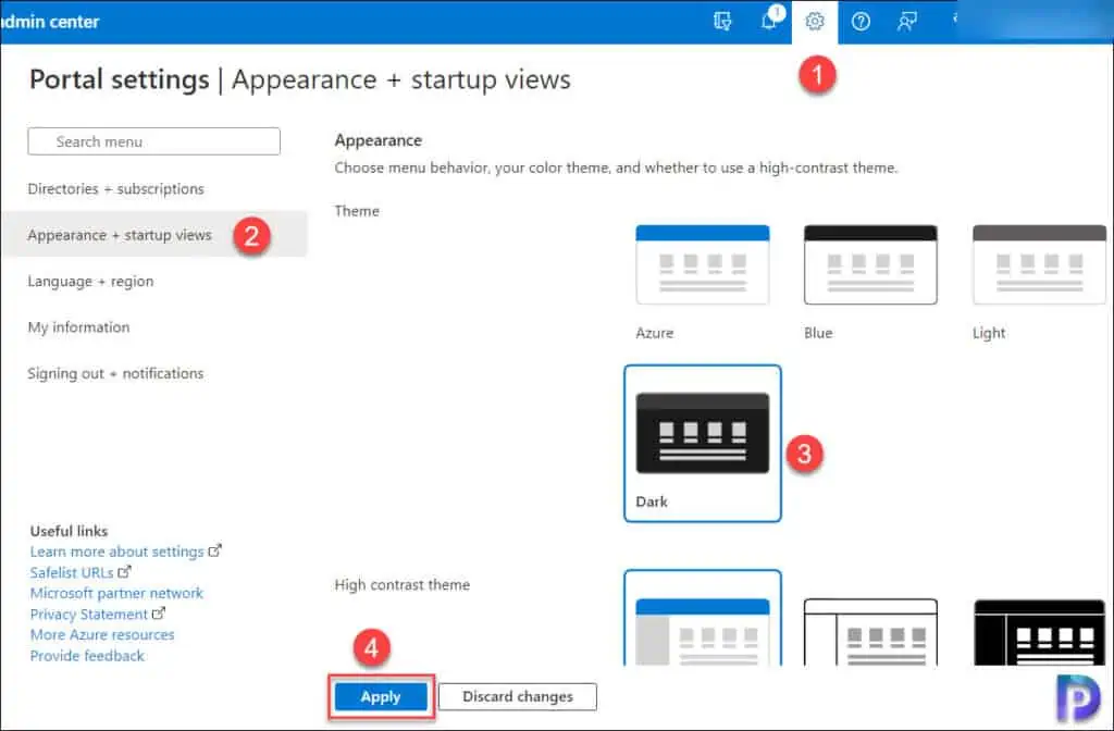 How to Enable Dark Mode for Intune Admin Center 1 Enable Dark Mode for Intune Admin Center