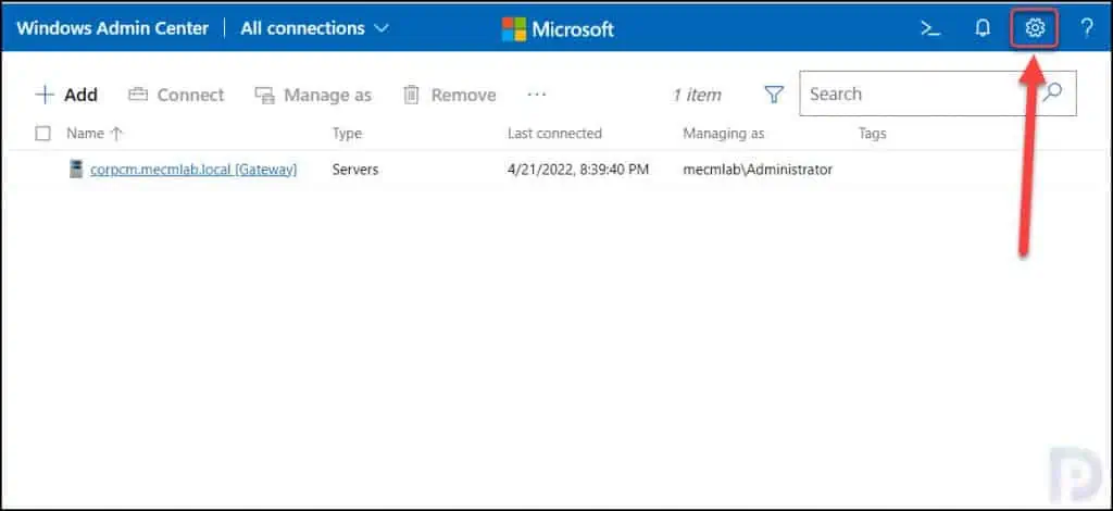 How To Enable Dark Mode for Windows Admin Center 2 Windows Admin Center Settings