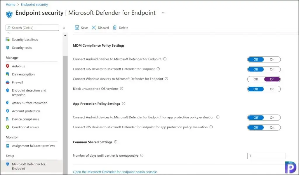 Enable Microsoft Defender for Endpoint in Intune 3 Connect Windows devices to Microsoft Defender for Endpoint