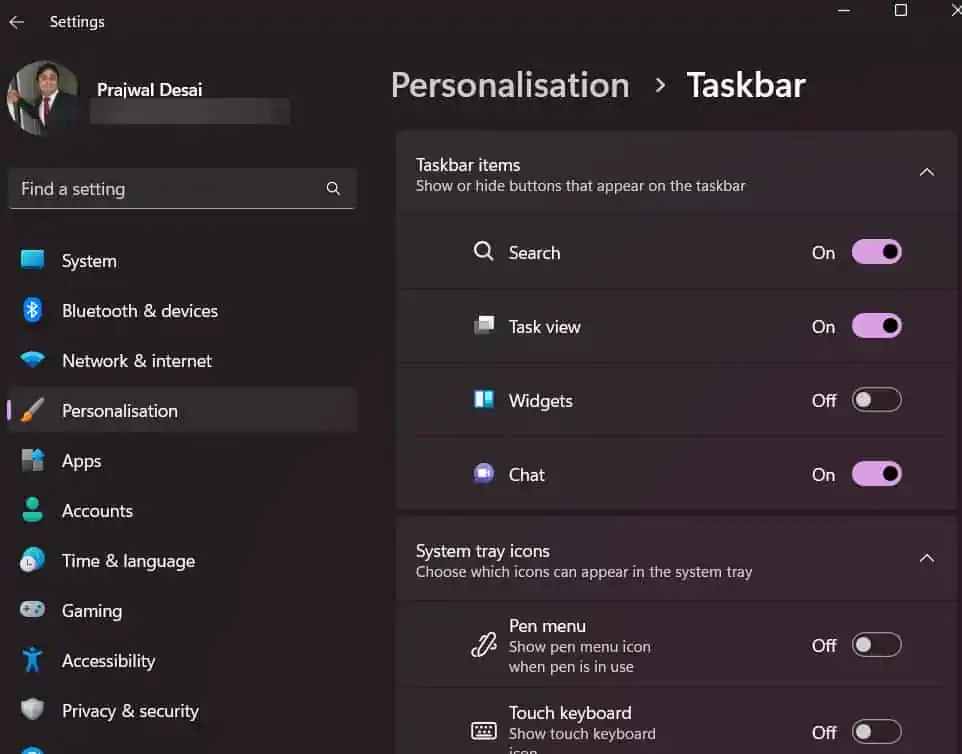 3 Methods to Disable Widgets in Windows 11 | GPO | Registry 3 Disable Weather Widget in Windows 11 Taskbar