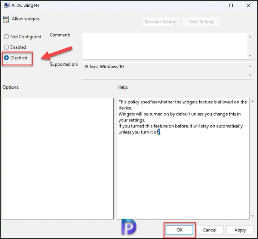 3 Methods to Disable Widgets in Windows 11 | GPO | Registry 5 Turn off Widgets using Group Policy