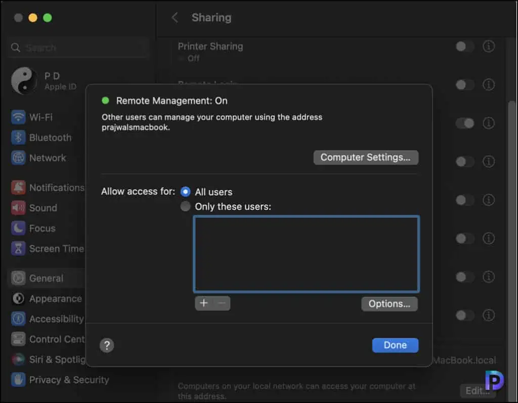 2 Best Ways to Enable Remote Management on Mac 2 Setup Remote Login on Mac
