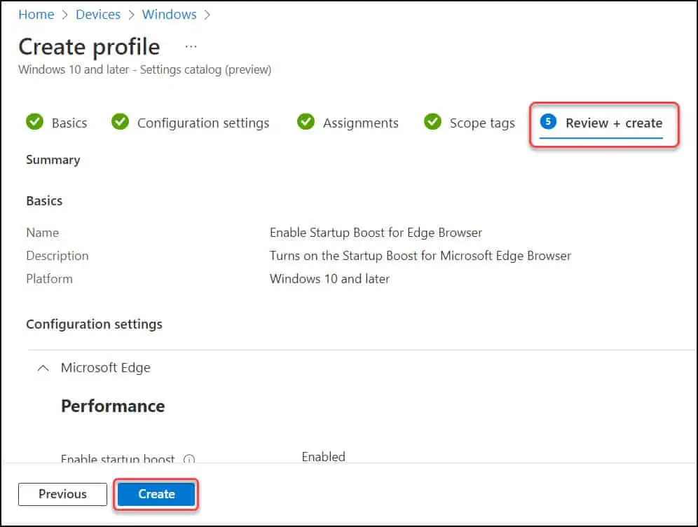 Enable Startup Boost for Microsoft Edge using Intune 9 Enable Startup Boost for Microsoft Edge using Intune