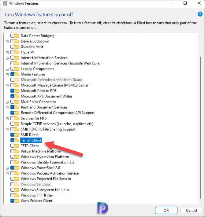 How to Enable Telnet on Windows 11 | Disable Telnet 1 Enable Telnet on Windows 11 using the Control Panel