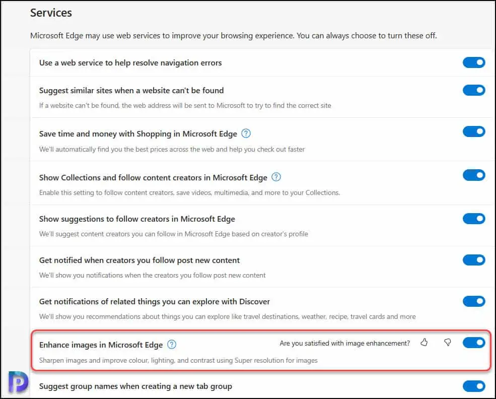 2 Ways to Enable/Disable Enhance Images in Microsoft Edge 1 Turn on Enhance Images in Microsoft Edge