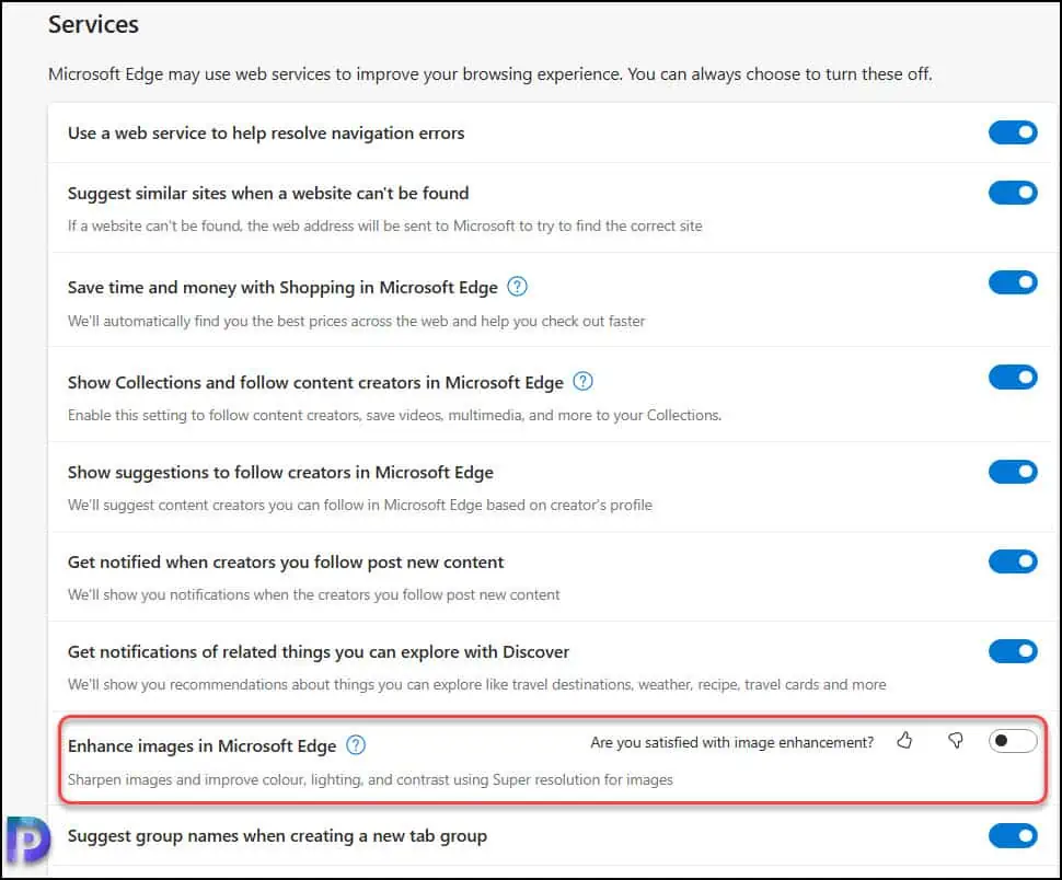 2 Ways to Enable/Disable Enhance Images in Microsoft Edge 3 Disable Enhance Images in Microsoft Edge
