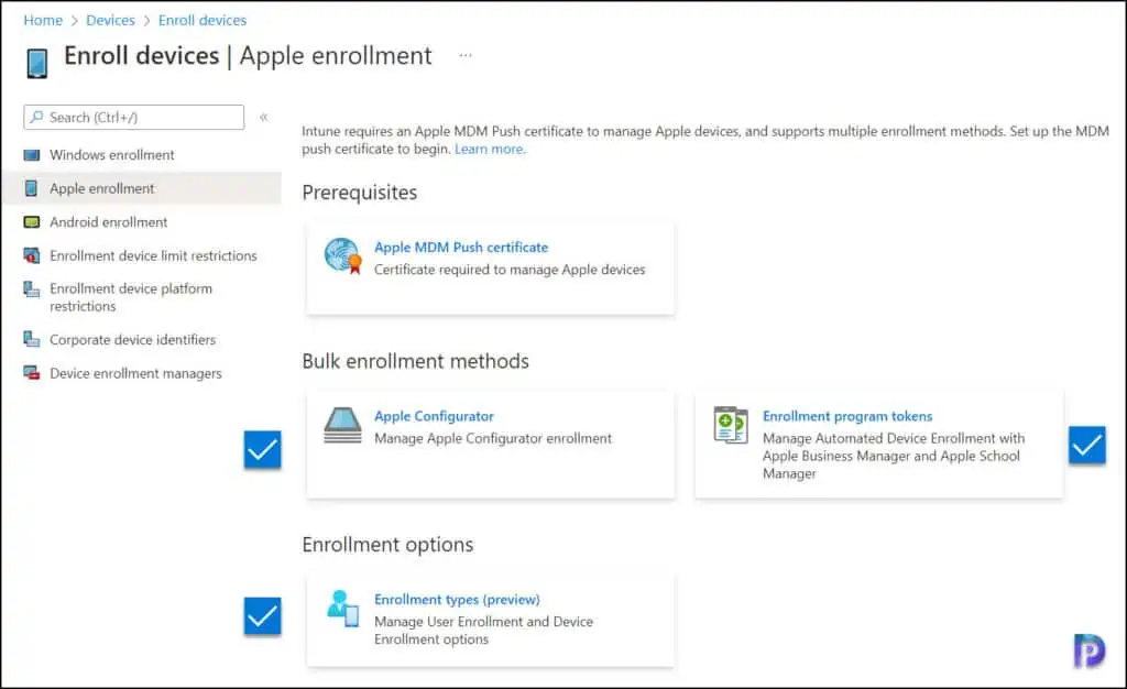 Best Guide to Enroll iOS iPadOS devices in Microsoft Intune 10 Intune Apple Enrollment Methods
