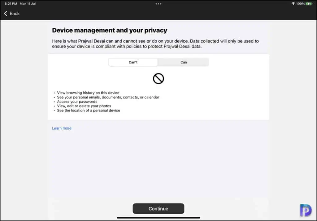 Best Guide to Enroll iOS iPadOS devices in Microsoft Intune 15 Device Management and Privacy