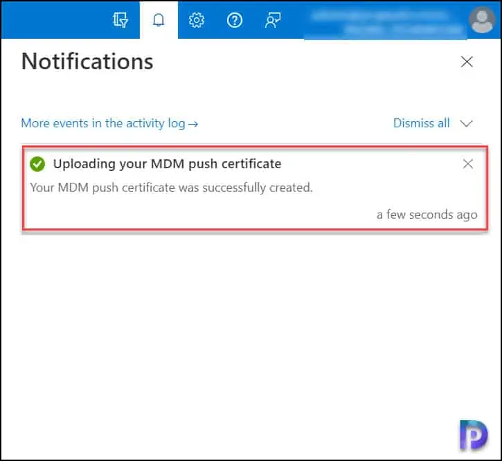 Best Guide to Enroll iOS iPadOS devices in Microsoft Intune 9 Upload Apple MDM push certificate