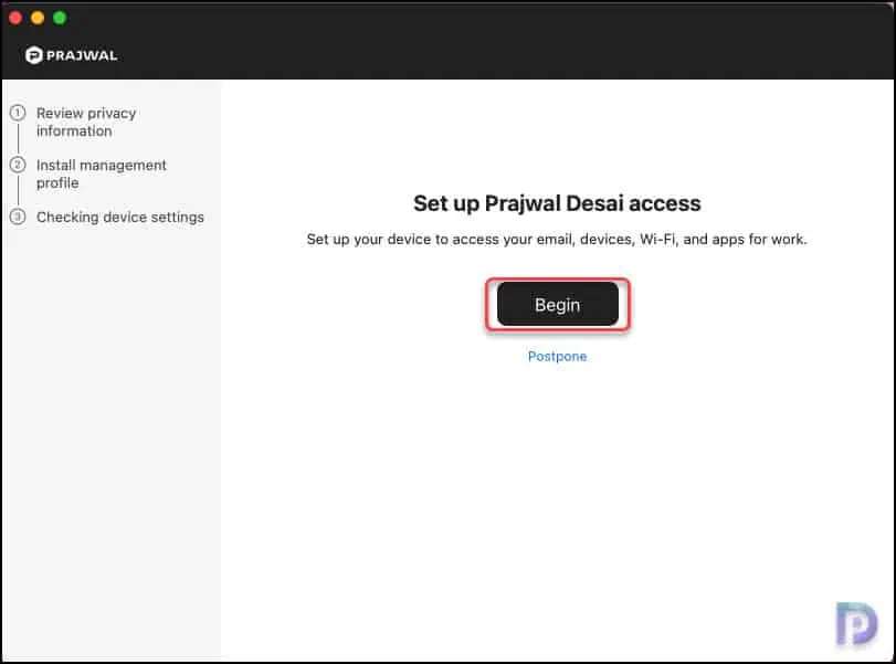 Enroll macOS Devices in Intune using Company Portal App 19 Enroll macOS devices in Intune using Company Portal App
