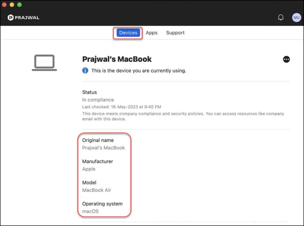 Enroll macOS Devices in Intune using Company Portal App 26 Enroll macOS devices in Intune using Company Portal App
