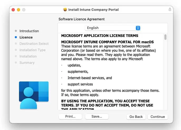 Enroll macOS Devices in Intune using Company Portal App 12 Install Intune Company Portal App for Mac Enrollment