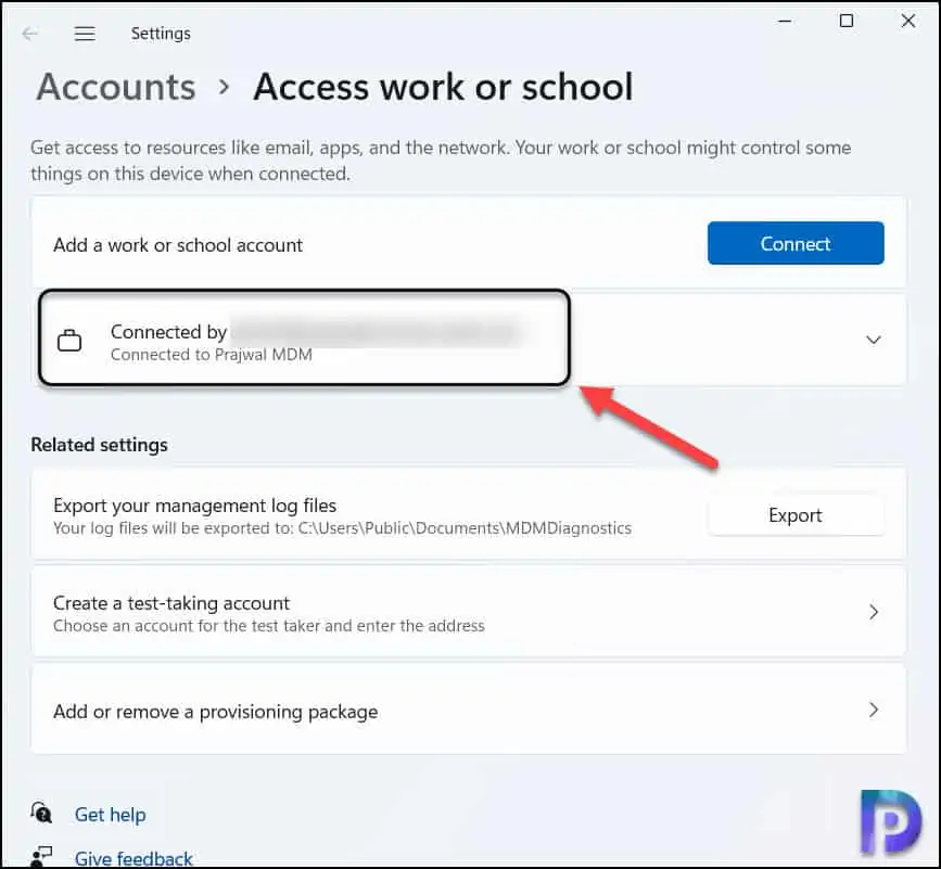 Enroll Windows 11 Devices in Intune with 2 Easy Methods 9 Windows 11 enrollment in Intune using Settings App