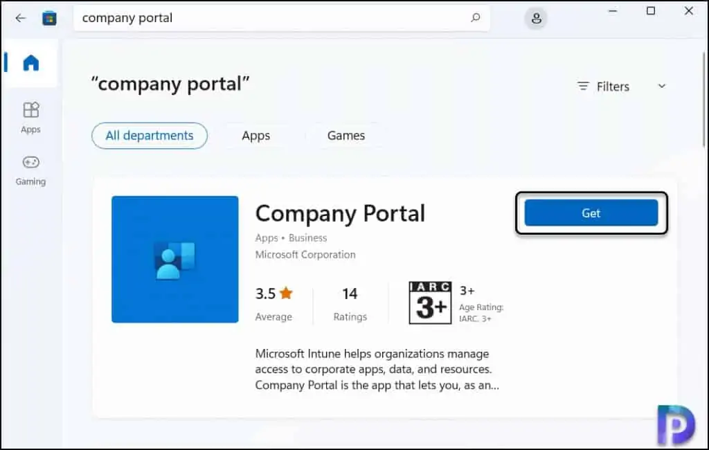 Enroll Windows 11 Devices in Intune with 2 Easy Methods 1 Download Company Portal App
