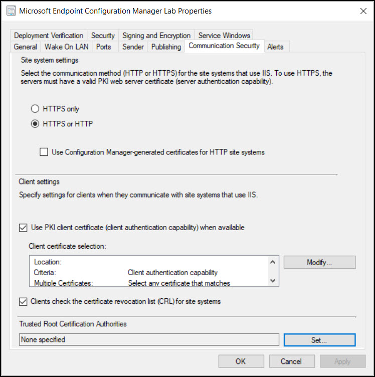 2 Easy Ways to Export Root CA Certificate for ConfigMgr 1 ConfigMgr Trusted Root Certification Authorities