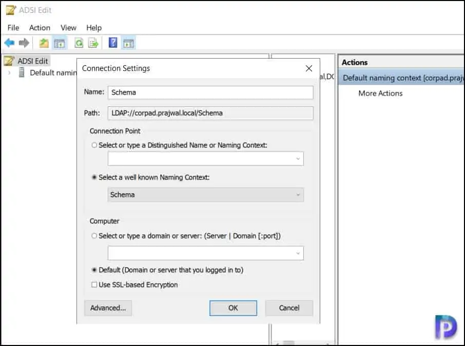3 Easy Ways to Find Active Directory Schema Version 3 Launch the ADSI Edit Tool