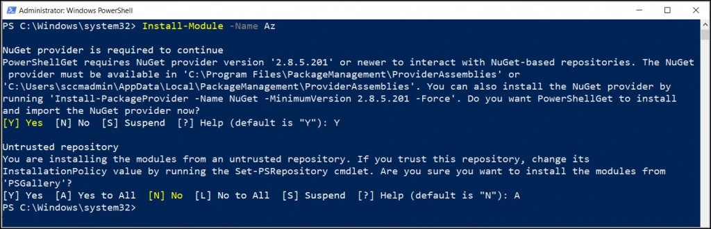 3 Better Ways To Find Azure Tenant ID 3 Install Azure PowerShell module
