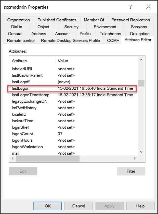 Find User's Last Logon Time using 4 Easy Methods 1 Find User Last logon time using Active Directory
