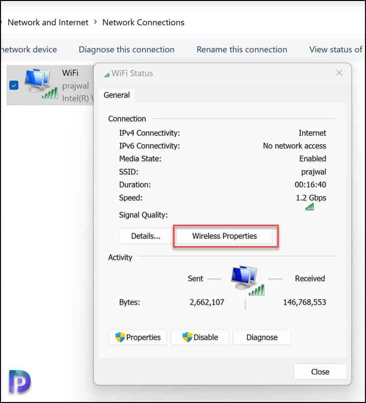 2 Ways to find Wi-Fi password in Windows 11 4 Find Wi-Fi password on Windows 11