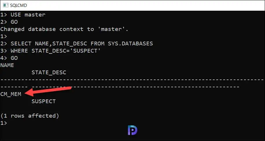 Fix ConfigMgr Database Suspect Mode Issue | Repair Database 9 Fix ConfigMgr Database Suspect Mode Issue