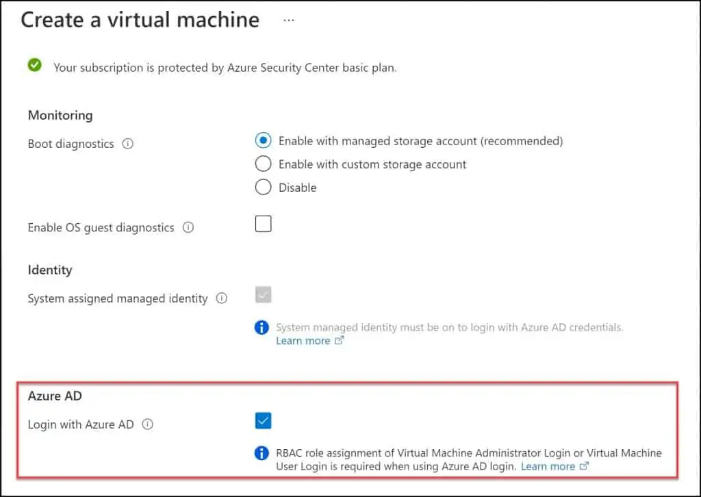 Fix Unable to RDP Azure VM using AAD Credentials 1 Enable Azure AD login for Windows VM