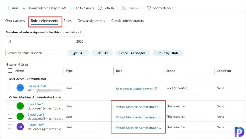 Fix Unable to RDP Azure VM using AAD Credentials 3 Configure RBAC Role Assignment for Azure AD login