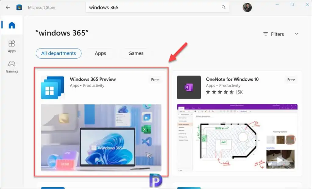 Download and Install Windows 365 App from Microsoft Store