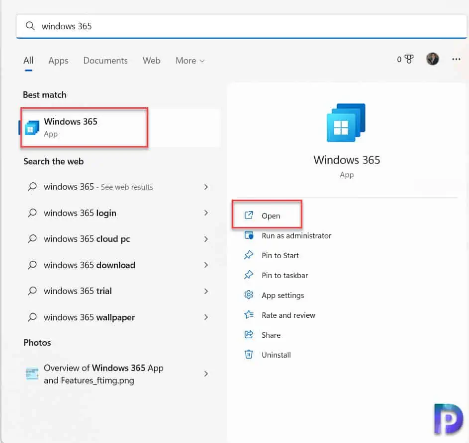 Download and Install Windows 365 App for Cloud PCs 3 Launch Windows 365 App on Windows 11 PC