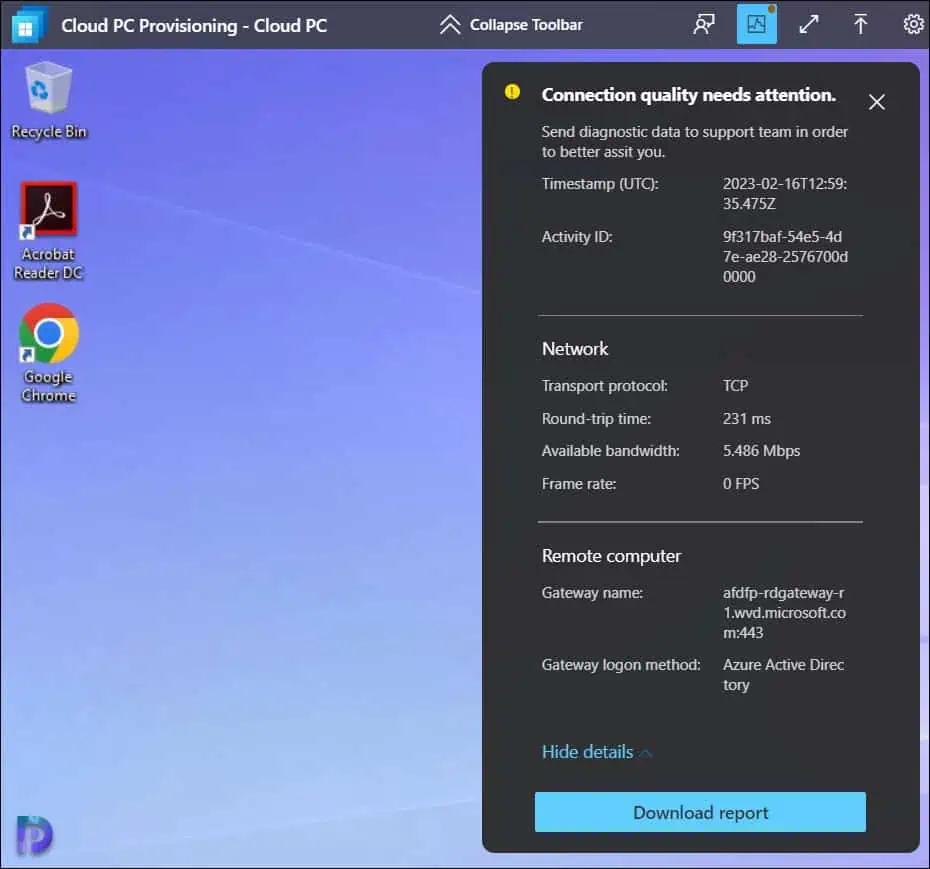 2 Ways to Get Windows 365 Cloud PC Connection Details 2 Get Cloud PC Connection Details from Windows365.Microsoft.com
