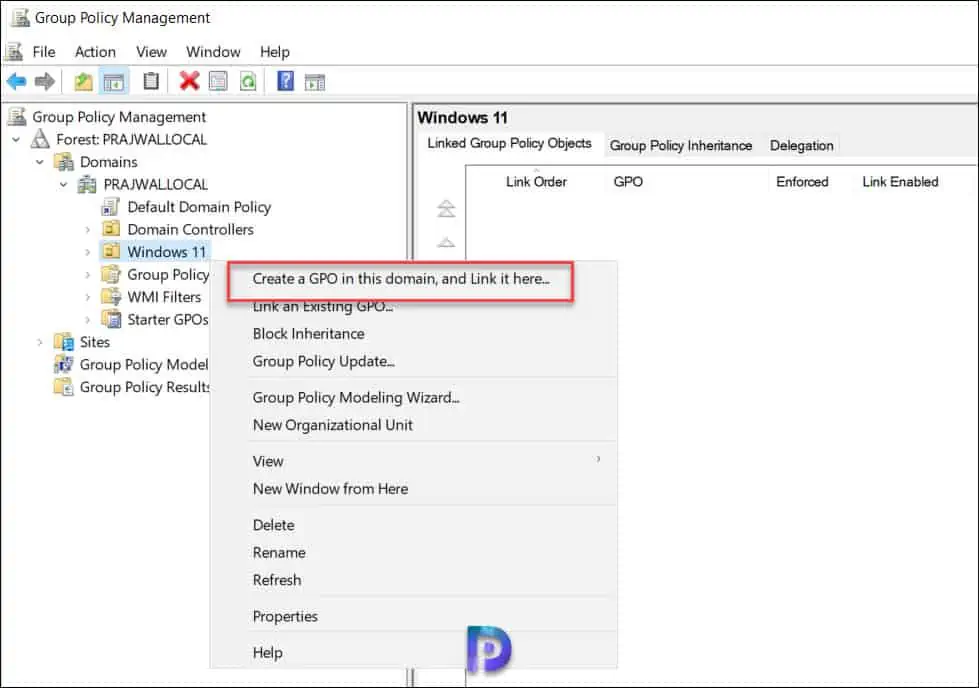 Hide the Task View Button using Group Policy 1 Create a GPO to Hide the Task View Button
