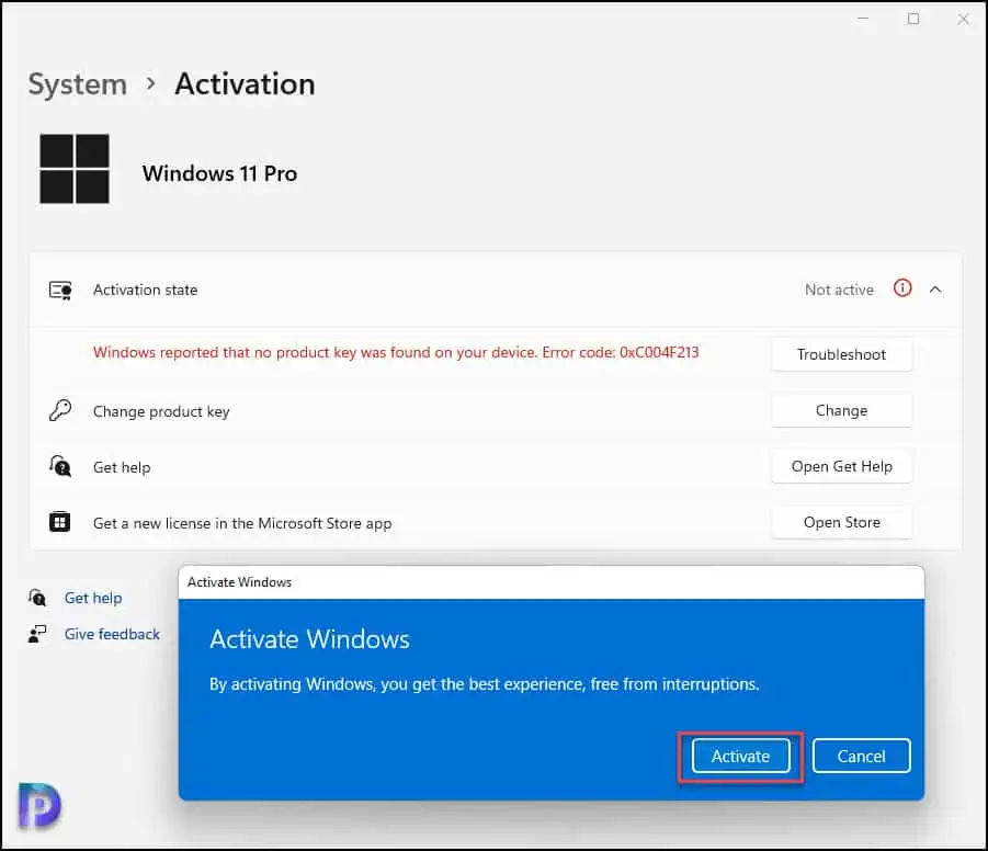 How to Activate Windows 11 using Multiple Methods 10 How to Activate Windows 11 with Product Key