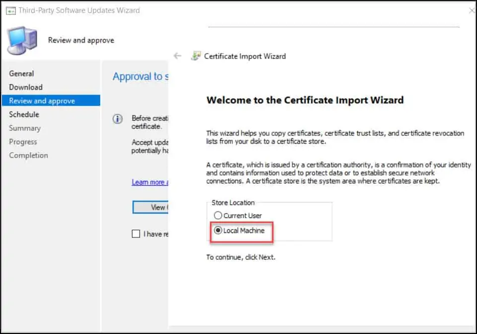 How to Add Adobe Custom Catalog in SCCM 11 Approve Catalog Signing Certificate