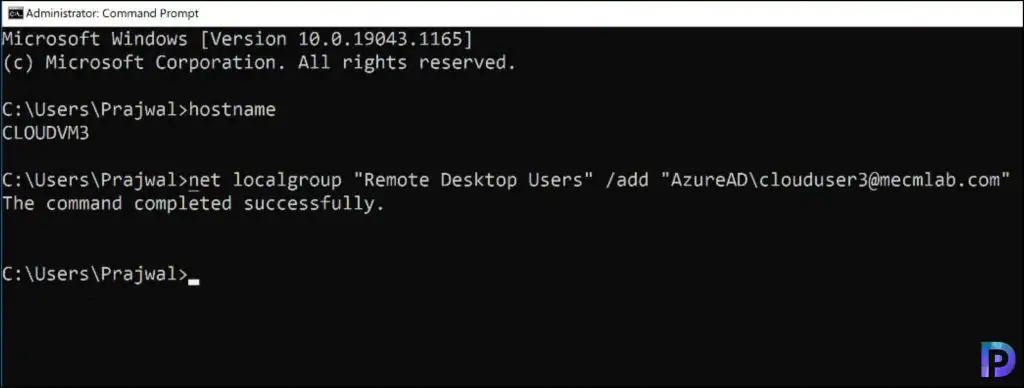 How to Add Azure AD user to Remote Desktop Users Group 1 How to Add Azure AD user to Remote Desktop Users Group