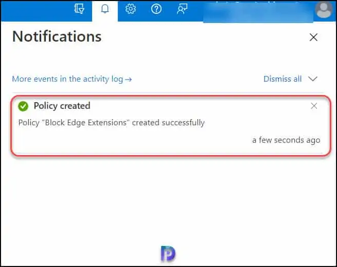How to Block Edge Extensions using Intune 10 Block Edge Extensions using Intune Policy Created