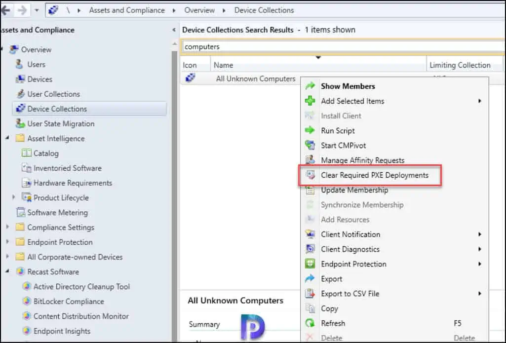 How To Clear Required PXE Deployments in SCCM | ConfigMgr 1 Clear Required PXE Deployments in SCCM