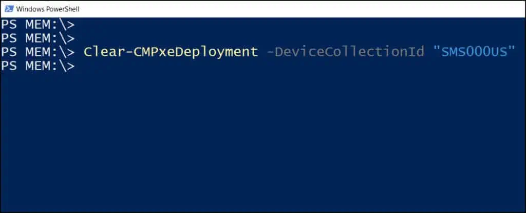 How To Clear Required PXE Deployments in SCCM | ConfigMgr 3 Clear Required PXE Deployments using PowerShell