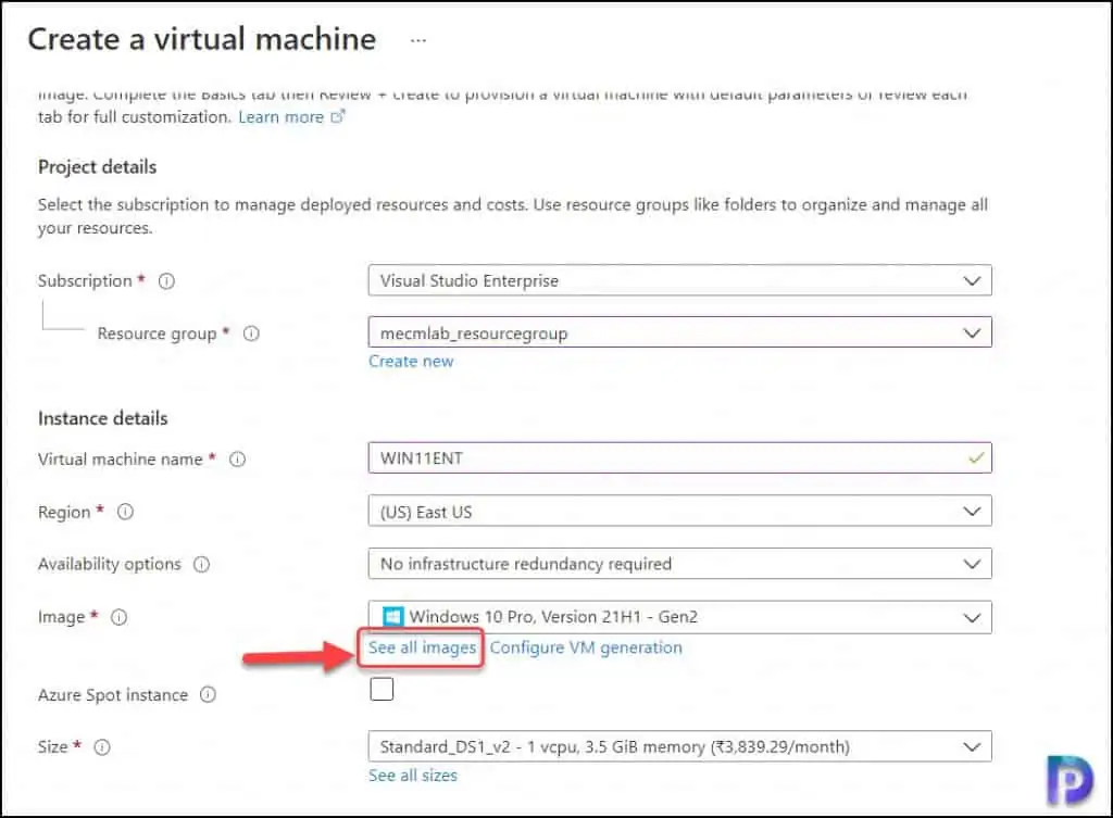 Create a Windows 11 VM in Azure