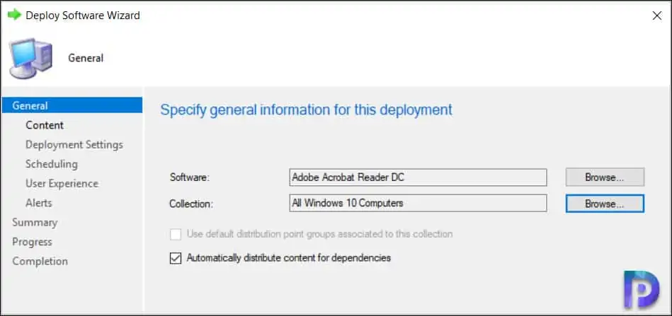 Customize and Deploy Adobe Acrobat Reader using SCCM 18 Deploy Adobe Acrobat Reader using SCCM