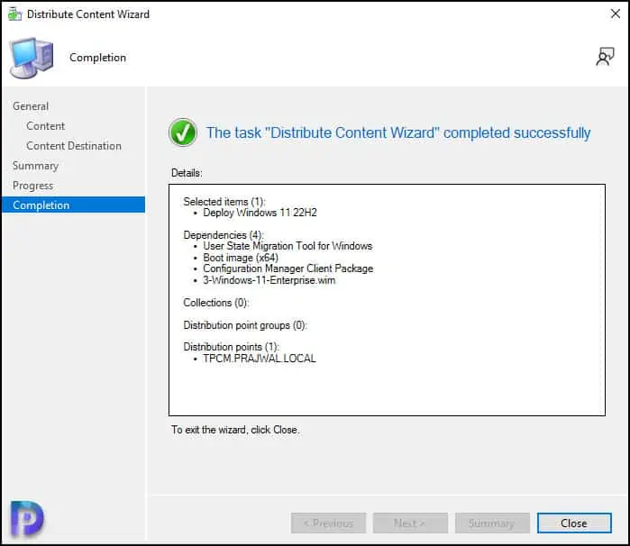 How to Deploy Windows 11 22H2 using SCCM Task Sequence 16 Distribute Windows 11 22H2 Task Sequence to SCCM Distribution Points
