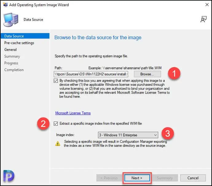 How to Deploy Windows 11 22H2 using SCCM Task Sequence 3 Import Windows 11 22H2 OS in SCCM