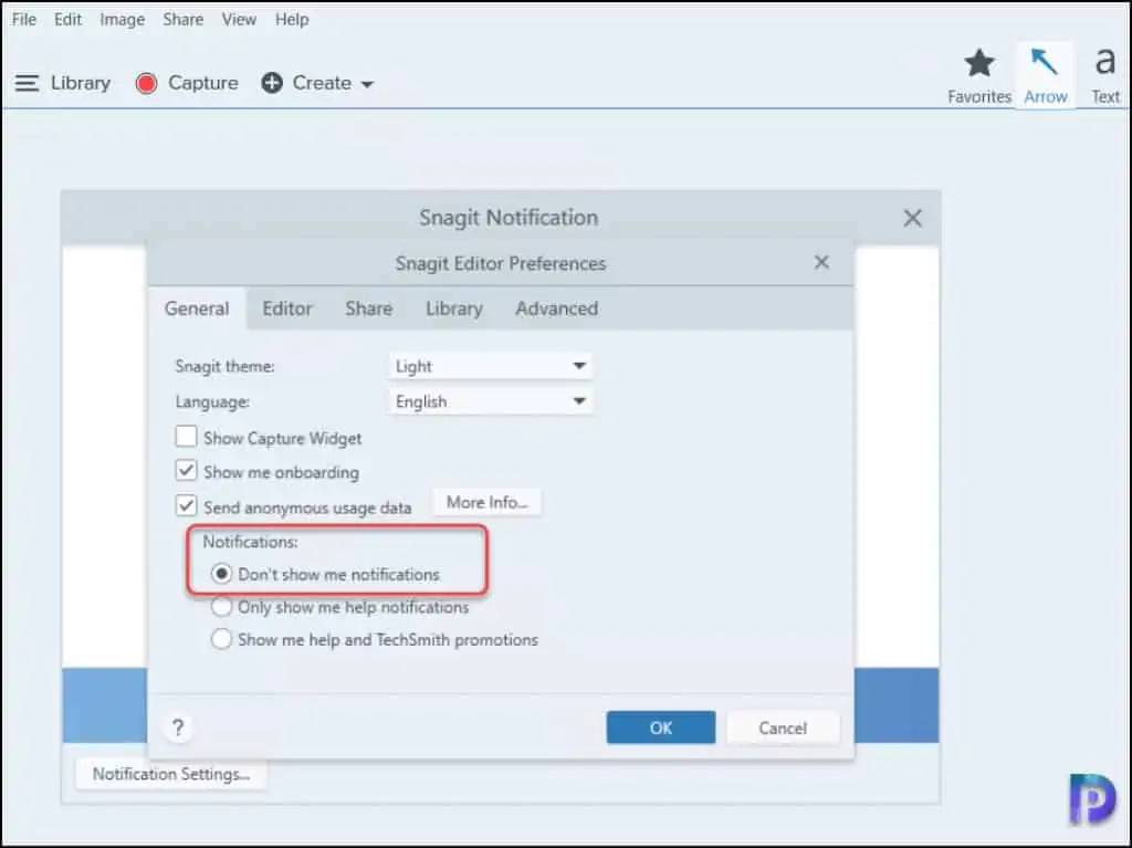 How To Disable Snagit Notification 2 How To Disable Snagit Notifications
