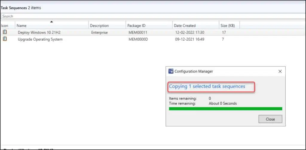 How to Duplicate SCCM Task Sequence | Make a Copy of TS 2 Duplicate Task Sequence in SCCM