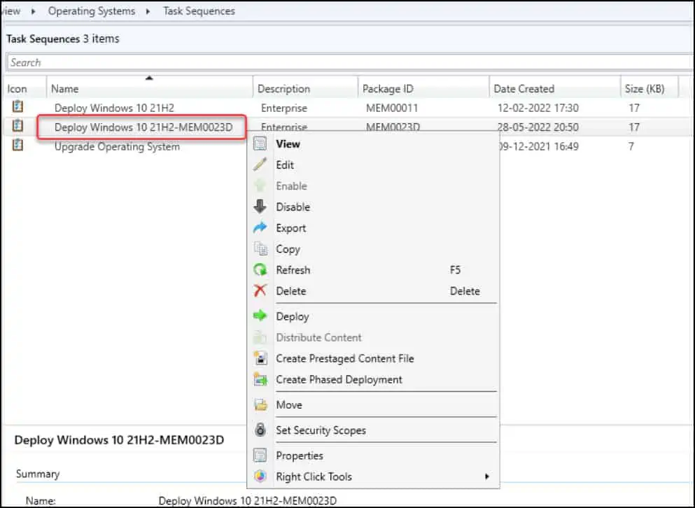 How to Duplicate SCCM Task Sequence | Make a Copy of TS 4 Edit the Duplicated Task Sequence