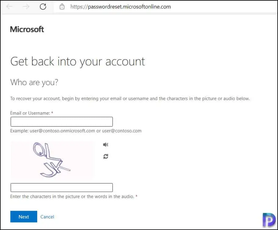 How To Enable Azure AD Self-Service Password Reset (SSPR) 7 Test self-service password reset